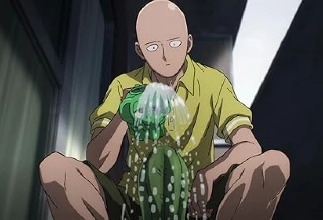 Картинка из аниме Ванпанчмен  1 сезон 2 серия