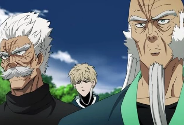 Картинка из аниме Ванпанчмен  2 сезон 12 серия