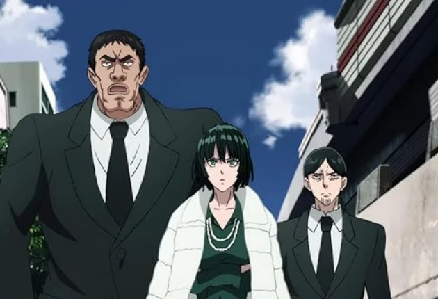 Картинка из аниме Ванпанчмен  2 сезон 2 серия