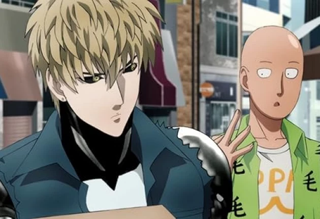 Картинка из аниме Ванпанчмен  2 сезон 2 серия