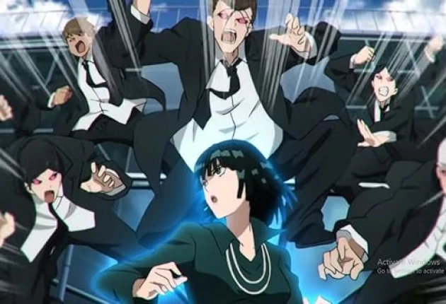 Картинка из аниме Ванпанчмен  2 сезон 6 серия