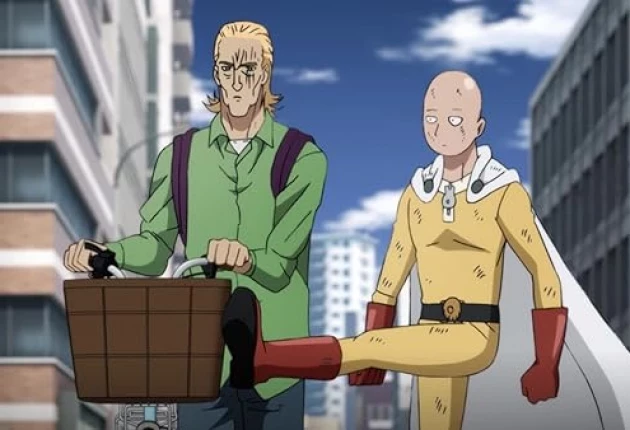 Картинка из аниме Ванпанчмен  2 сезон 9 серия